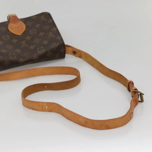 LOUIS VUITTON Monogram Cartesier MM Shoulder Bag M51253 LV Auth 132596 - Picture 8 of 16